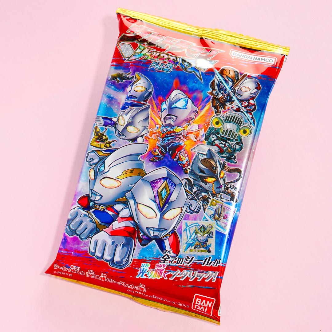 Ultraman Ultra Heroes Vol. 2 Wafer With Sticker – Japan Candy Store