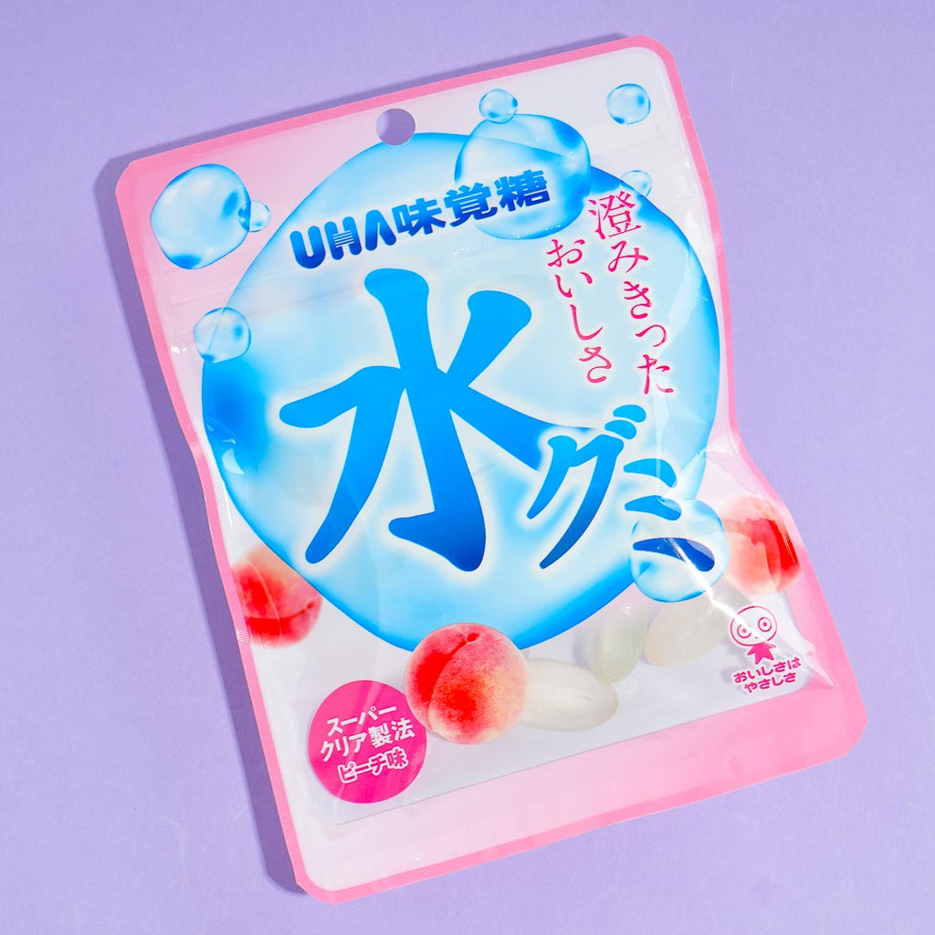 UHA Mikakuto Water Gummy - Peach – Japan Candy Store