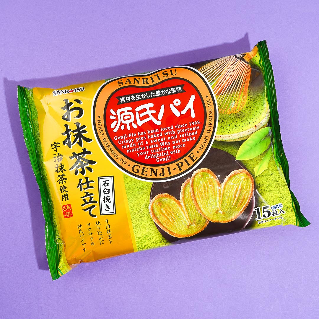 Genji Pie Snacks - Uji Matcha – Japan Candy Store