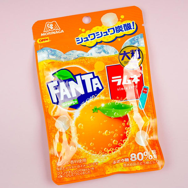 Fanta x Morinaga Ramune Candy - Orange – Japan Candy Store