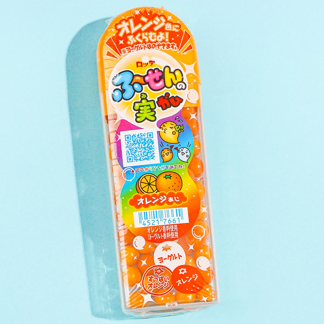 Lotte Fusen No Mi Orange Bubble Gum – Japan Candy Store