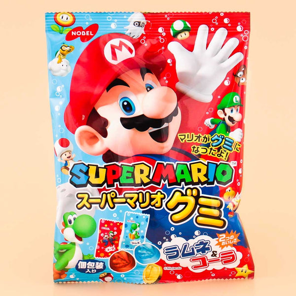 Super Mario Gummy Ramune & Cola - Bubble Roma