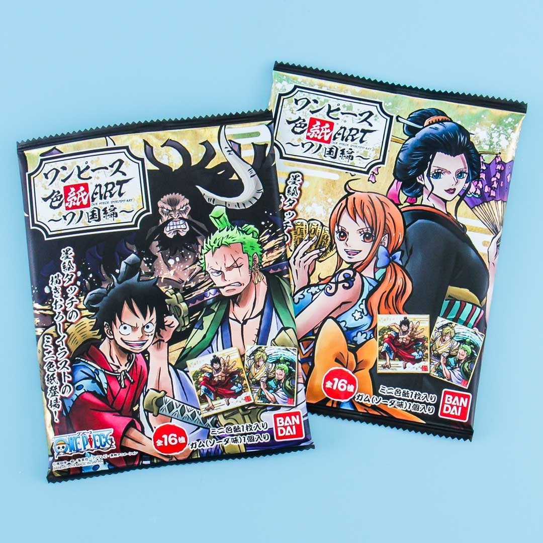 One Piece Shikishi Art & Gum Set