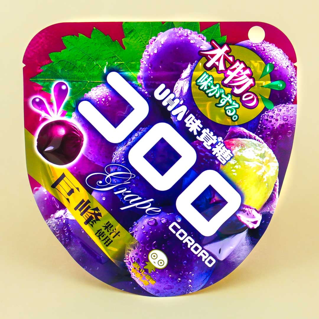 UHA Kororo Grape Gummy Candy 1.69oz (48g) - Just Asian Food