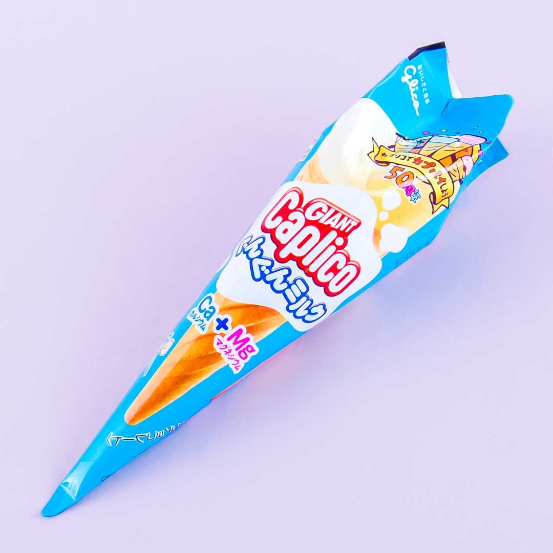 Glico Giant Caplico - Milk – Japan Candy Store