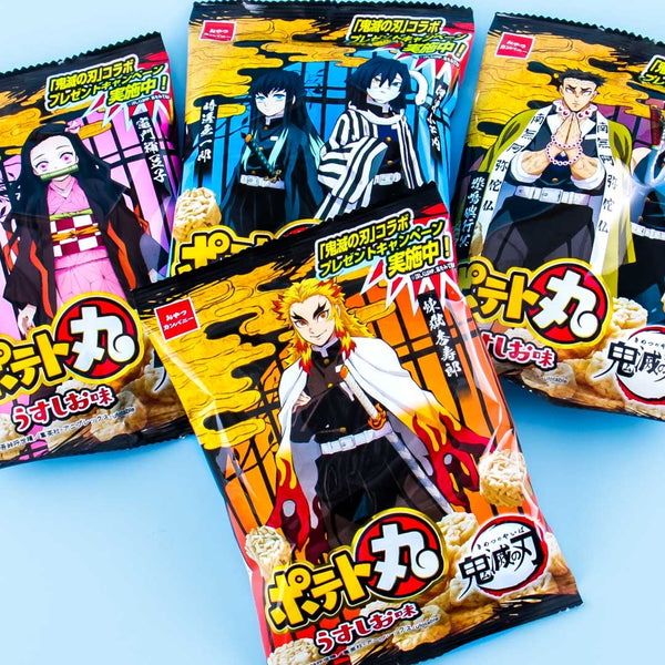 Potato Maru Demon Slayer - Salt  japanese snacks and manga goodies