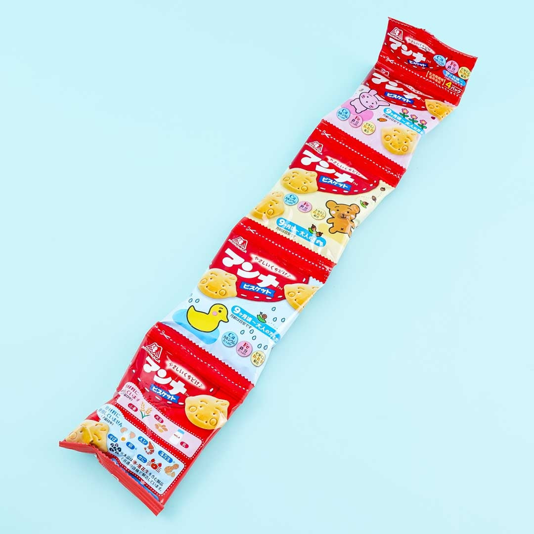 Morinaga Manna Biscuit Snack Pack - 4 pcs – Japan Candy Store