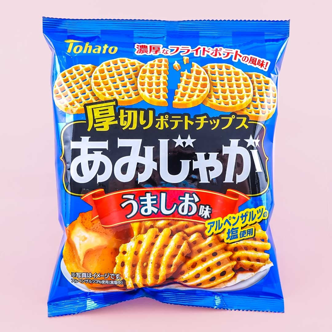 Tohato Amijaga Potato Chips - Umashi Taste – Japan Candy Store