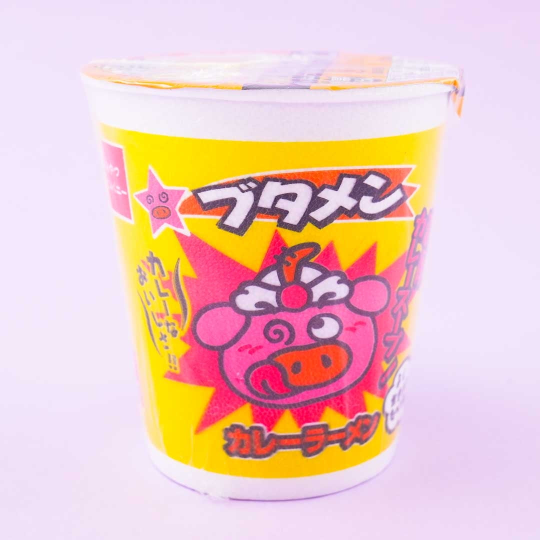 Oyatsu Butamen Instant Ramen Noodles - Curry – Japan Candy Store